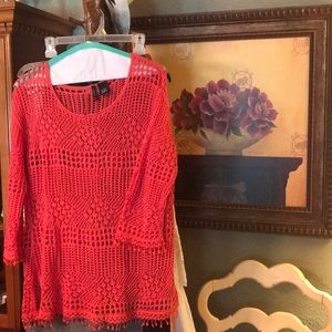 New Design Beautiful  Lace Shirt